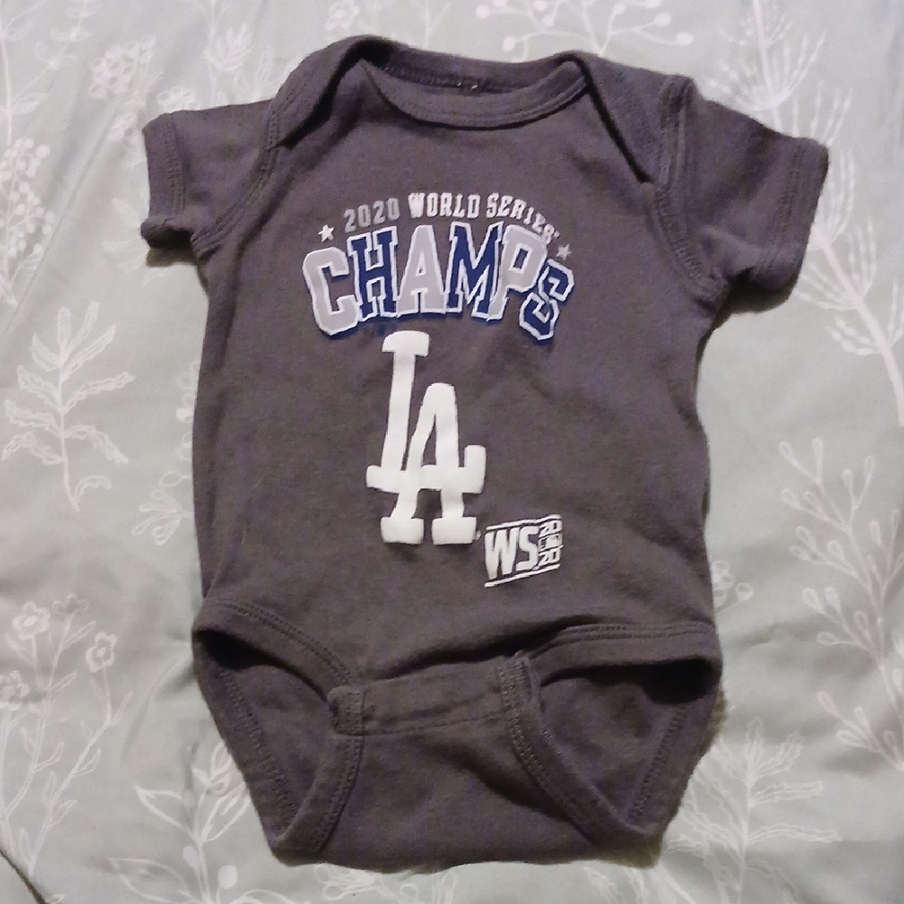 Fanatics 2020 World Series Champs LA Unisex Onesie 6m